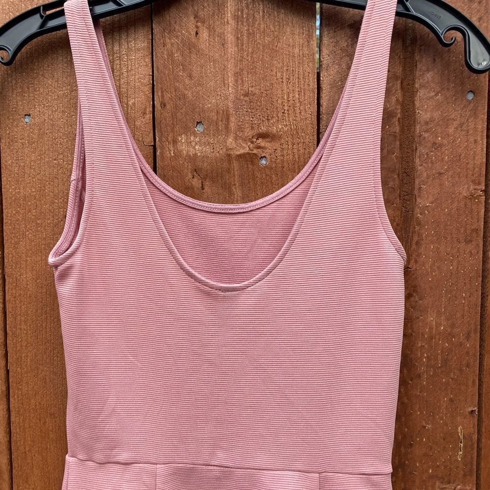 Divided H&M Ribbed Pink Dress - Picture 6 of 10